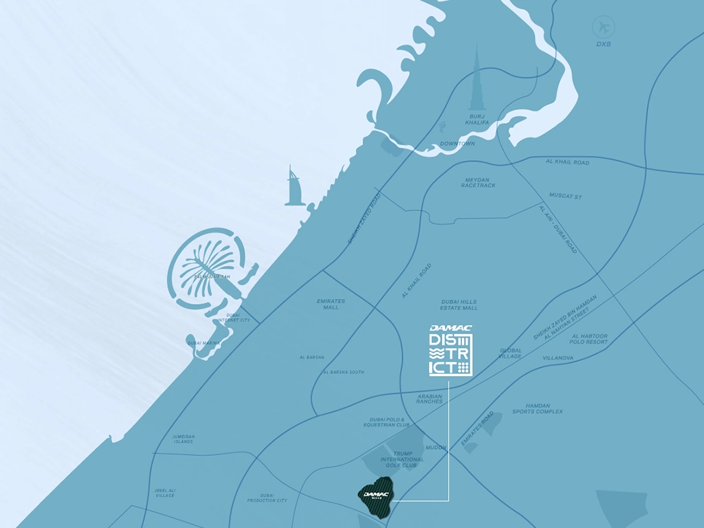 DAMAC District Directions