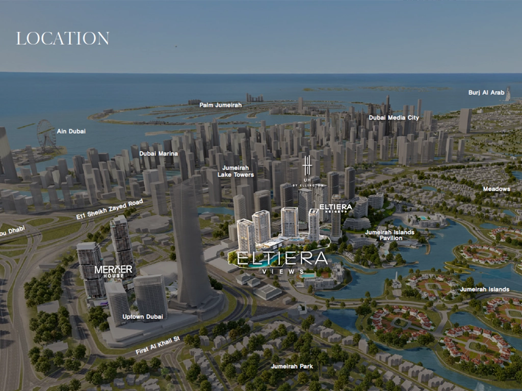 Ellington Eltiera Views Map