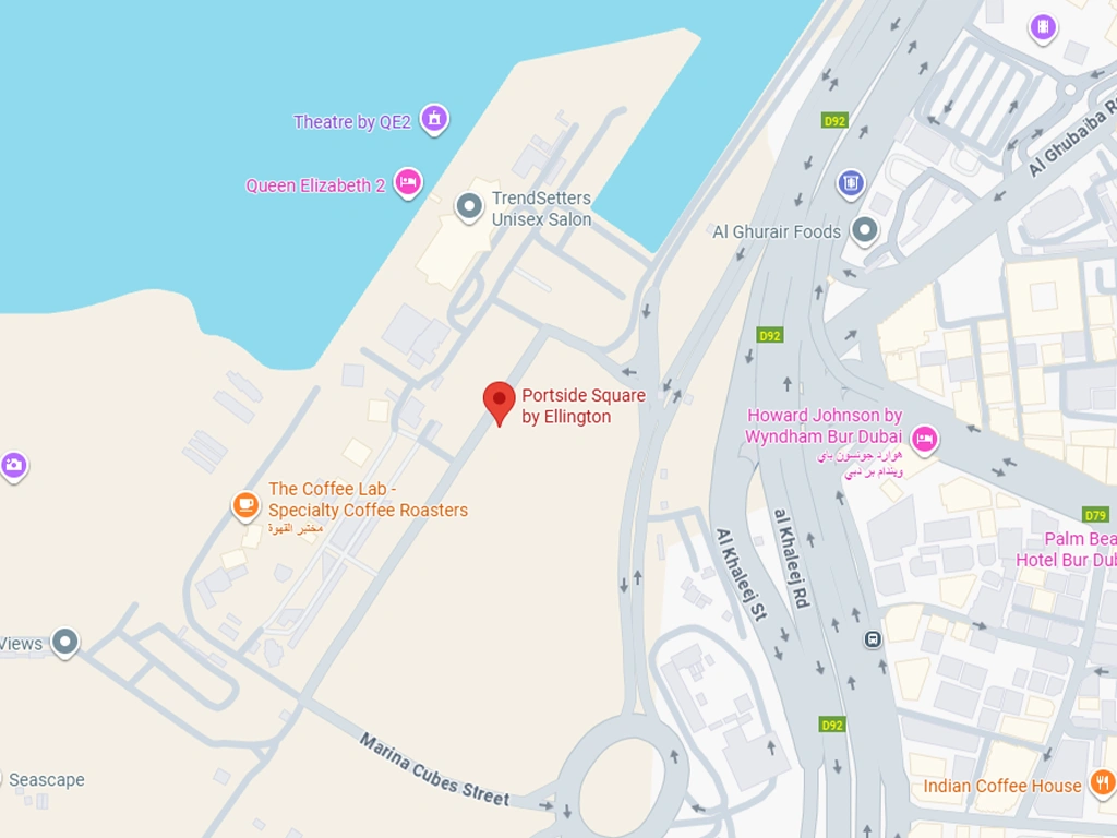 Ellington Portside Square Map