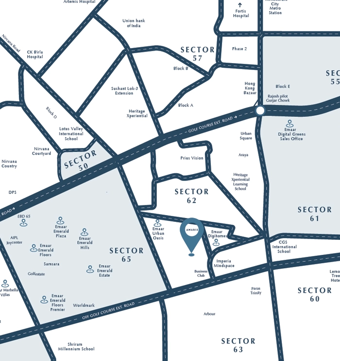 Emaar Amaris Directions 