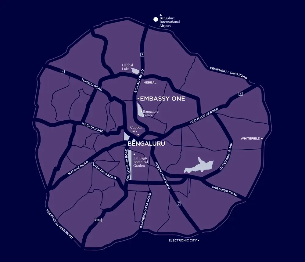 Embassy One Location Map