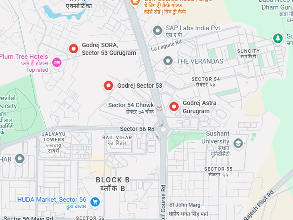 Godrej Samaris Directions