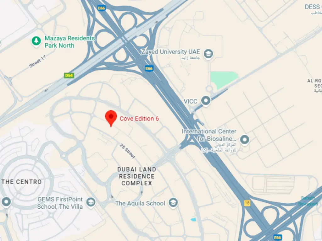 Imtiaz Cove Edition 6 Location Map