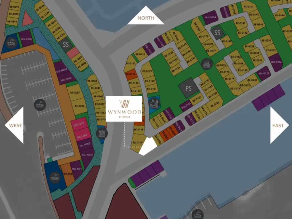 Imtiaz Wynwood Residences Location Map