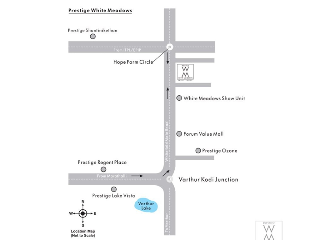 Prestige White Meadows Map