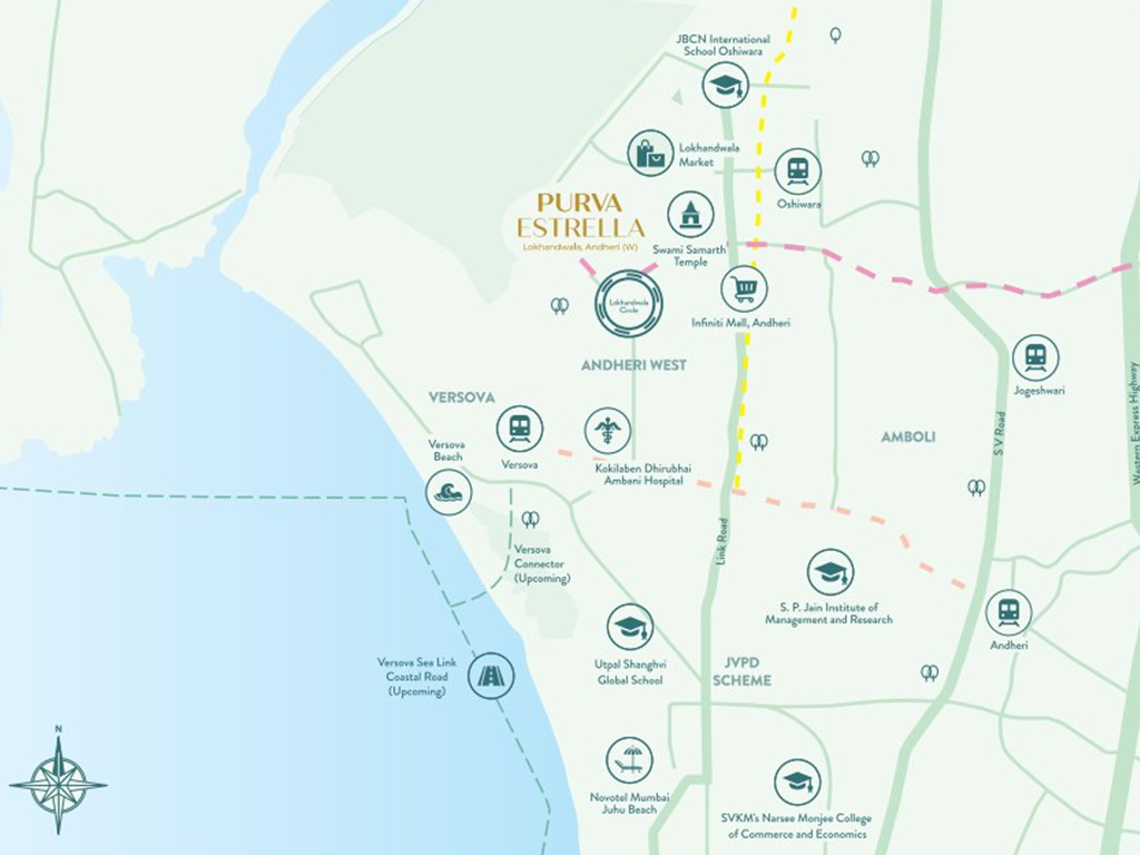 Purva Estrella Directions