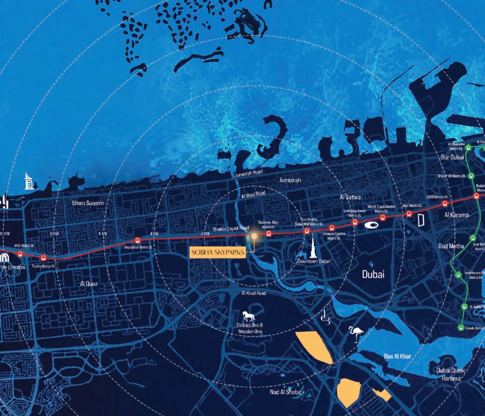 Sobha Skyparks Dubai Price